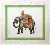 Wingus Raheem, Untitled, 10 x 9 Inch, Gouache on Wasli, Miniature Painting, AC-WNR-CEAD-046